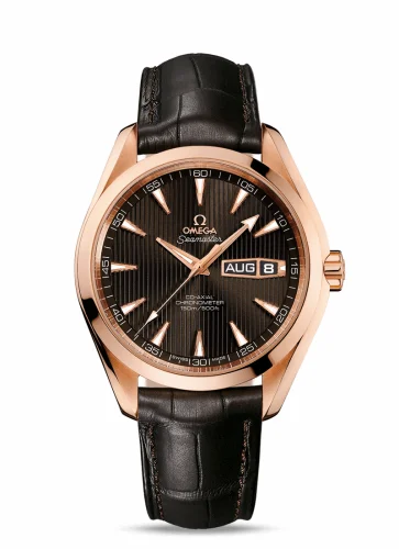 Omega Seamaster Aqua Terra 150m Co-Axial 43 Annual Calendar Red Gold / Grey 231.53.43.22.06.001 (23153432206001)